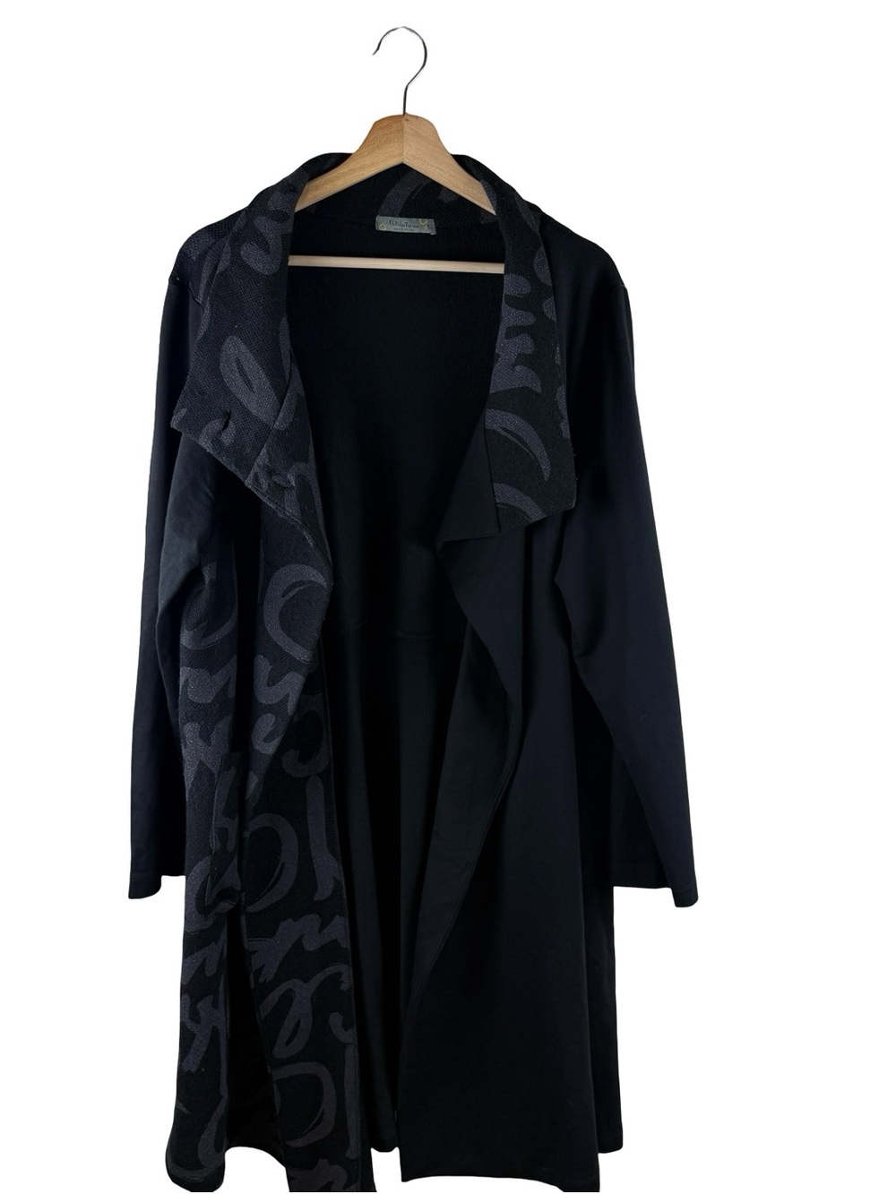 Chalet Et Ceci  Funnel Neck Jacket Coat Artsy Lagenlook XL - Picture 2 of 10